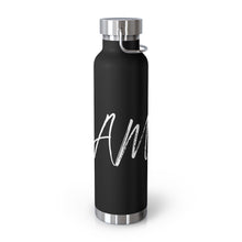Load image into Gallery viewer, 22oz Vacuum Insulated Bottle - &quot;I Am&quot; Affirmations - Black - #1
