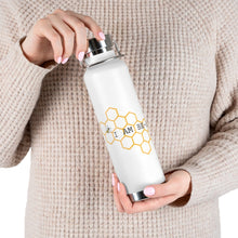Load image into Gallery viewer, 22oz Vacuum Insulated Bottle - &quot;I Am Be-ing&quot; - White
