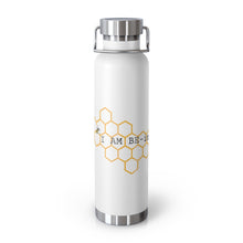 Load image into Gallery viewer, 22oz Vacuum Insulated Bottle - &quot;I Am Be-ing&quot; - White
